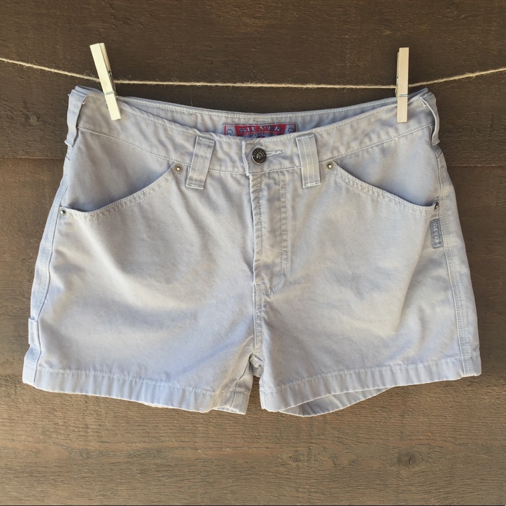 Silver Brand Grey Shorts